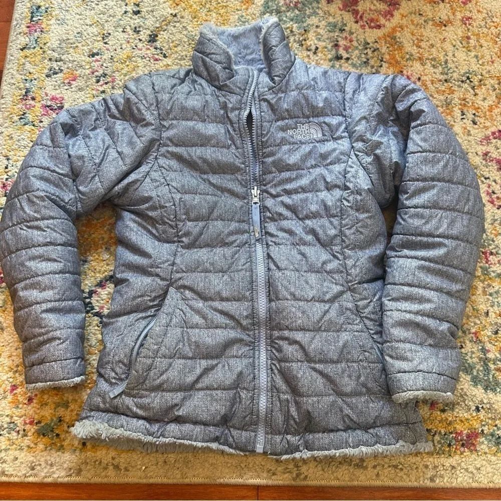 Girls North Face Reversible Jacket